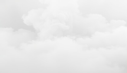 Soft White Clouds Fill The Sky