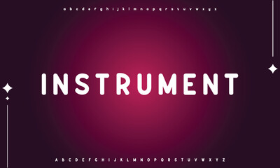 Minimal modern logo alphabet fonts. Typography minimalist urban sana serif digital fashion future creative logos fonts. vector illustration