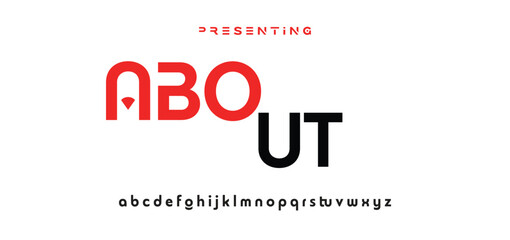 Creative font. Modern abstract digital tech font. Logo creative font, type, technology, movie, digital, music, movie. Fonts and illustration in vector format.