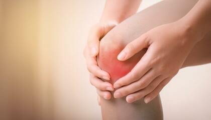 Images showing increasing knee joint swelling