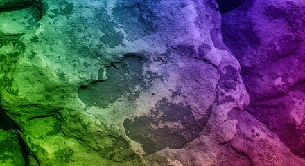 Naklejka premium Abstract colorful texture. Multicolor green blue purple pink background. Toned rock texture. Beautiful background with copy space for text, design.