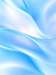 Fototapeta premium Abstract Soft Blue Gradient Waves Background