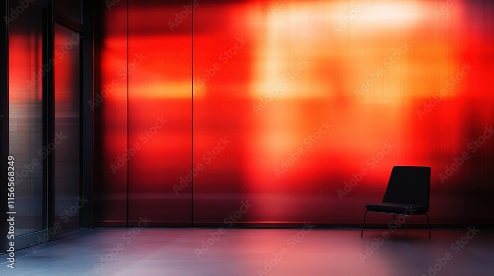 Aufkleber abstract red and black gradient textures with blurred background