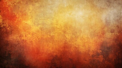 Fototapeta premium Grained old paper textured surface brown and yellow wallpaper abstract background, vintage ancient theme