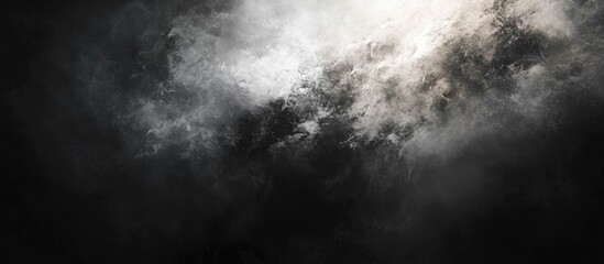 Abstract Dark Art with Ethereal Textures and Negative Space for Creative Copy Integration