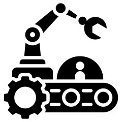 Robotic Arm Icon