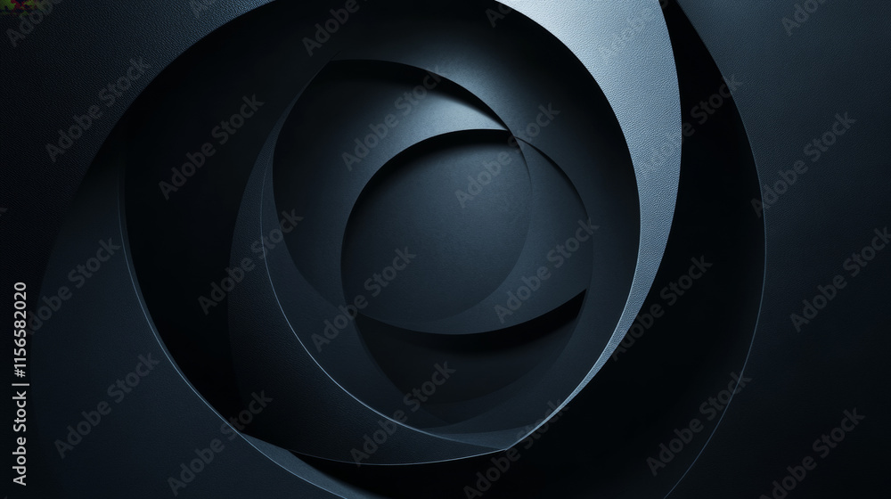 Poster front loader of particles on a dark background. the front loader consists of geometric shapes. vecto