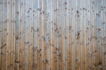 Fototapeta premium brut brown wooden background with old raw planks boards