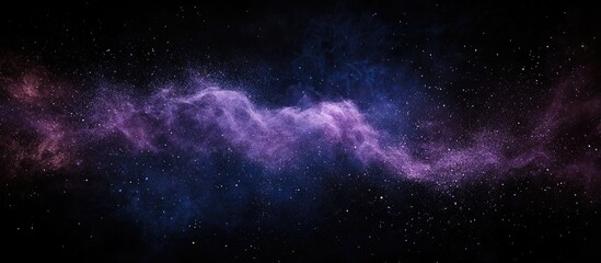 Vibrant Cosmic Nebula with Soft Edges and Bokeh Effects Ideal for Artistic Projects and Text Overlay in High-Resolution 8K Quality