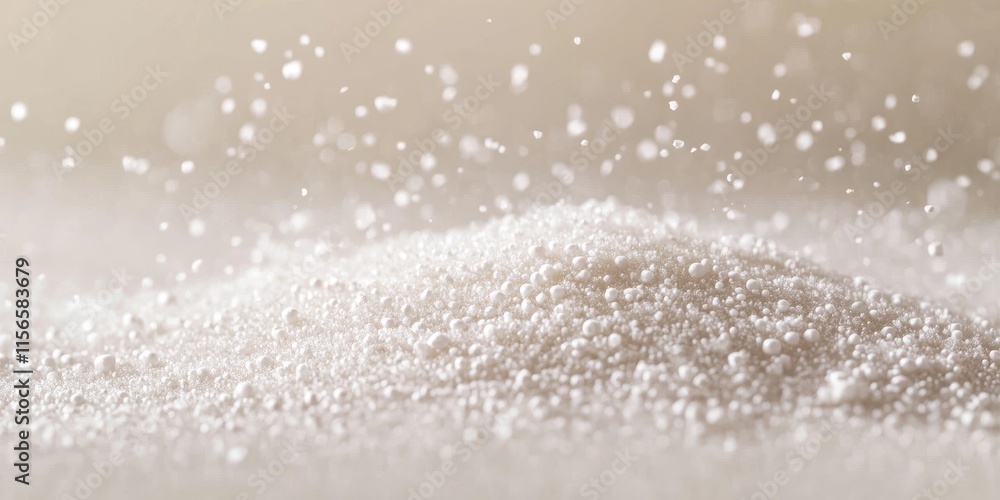 Poster elegant beige sandy background with white grains creating a soft texture perfect for design projects