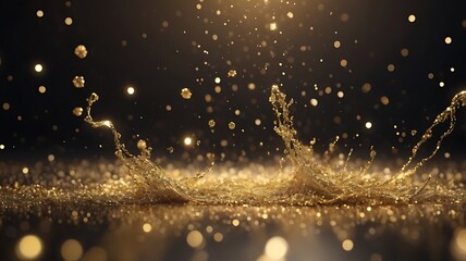 water drops on the glass