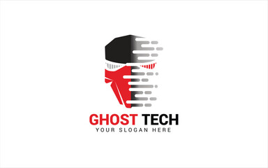Ghost mask tech logo