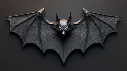 Vector logo bat. The silhouette of a bat