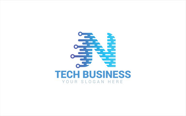 N tech logo