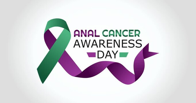 anal cancer awareness day motion video, ideal for anal cancer awareness day celebration
