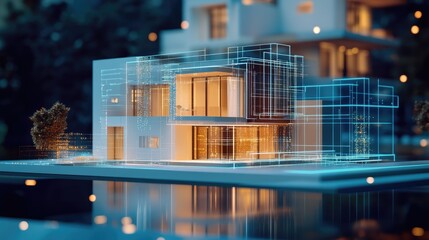 Smart Home Architectural Visualization: A Futuristic House Design