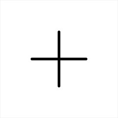 Icon plus vector illustration design. Eps 10. 