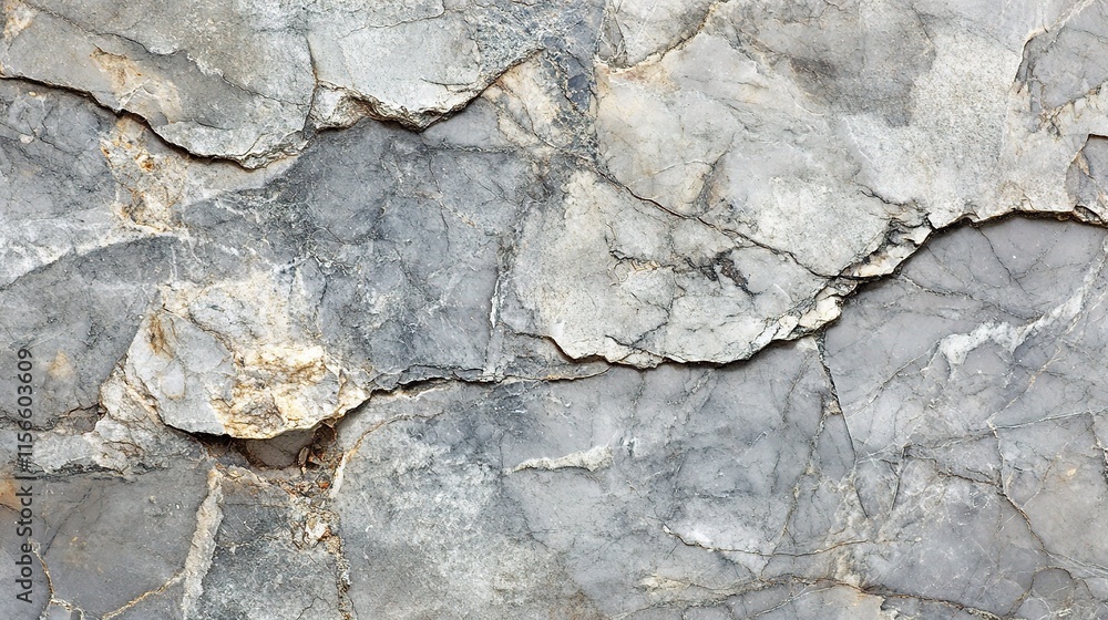 Poster elegant white marble texture with subtle veins and unique patterns