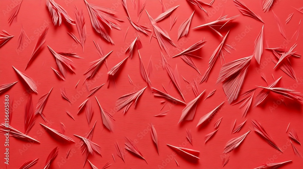 Poster subtle gradient red fireworks 3d with festive theme and text friendly design captivating and luminou