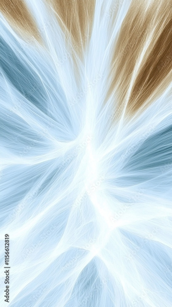 Poster dynamic flow of golden brushstrokes on metallic textures abstract art digital design colorful vibes 
