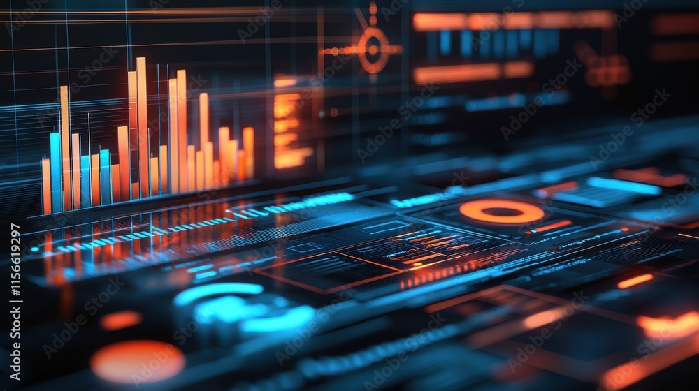 Aufkleber data protection policies modern and sleek visualization of cybersecurity metrics business environmen