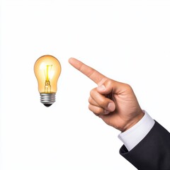 Creative idea generation conceptual thinking graphic design studio setting close-up view innovation in business