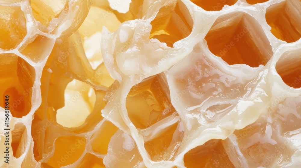 Poster beeswax texture close-up nature high-resolution image macro environment detailed concept