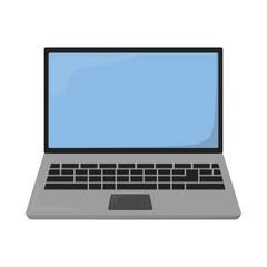 Multimedia Vector Illustration - Laptop