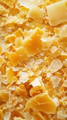 Beeswax Natural Textures and Details High-Resolution Close-Up Organic Material Warm Environment Macro Viewpoint