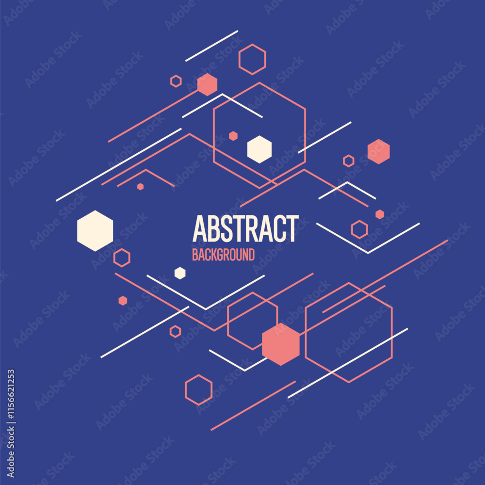 Poster background with abstract shapes. a template for design and creativity. the composition of the figure