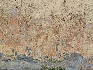 Abstrack grunge old wall texture background with peeling paint 