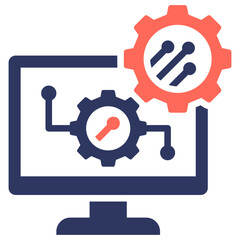 Computer System Icon