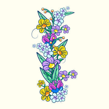 beautiful flower arrangements in spring