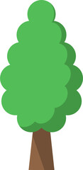 tree vector. symbol, illustration, icon, sign