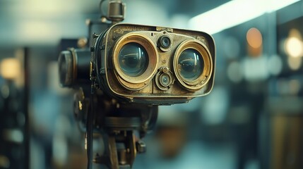 Vintage Movie Camera: A Retro Look at Film Photography