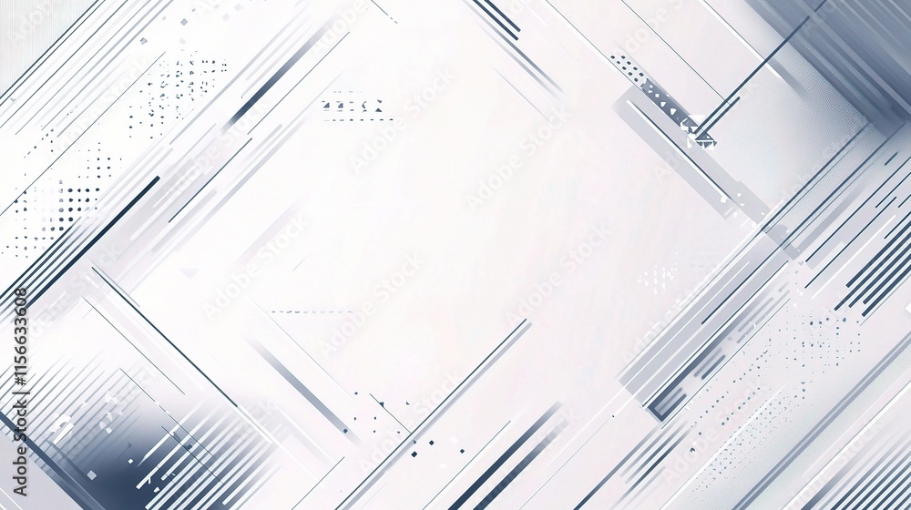 Poster Abstract White Background with Lines and Triangles for Design Use