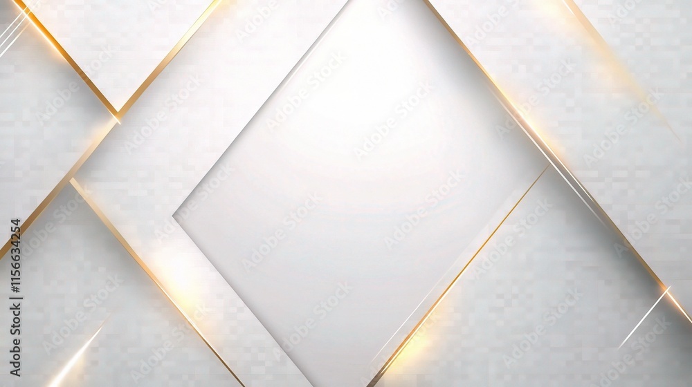 Poster Abstract White Background with Lines and Triangles for Design Use