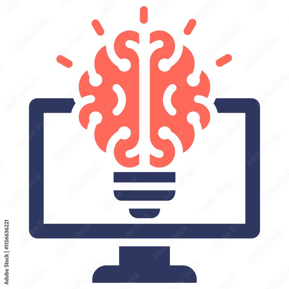 Poster Cognitive Computing Icon