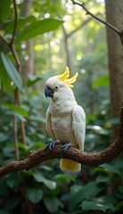 Fototapeta premium cockatoo parrot