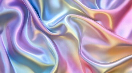 Obraz premium Light pale soft pastel abstract background. Color gradient ombre transition. Silk fabric. Luxury premium rich. Matte shimmer. Christmas, birthday, anniversary. Template.