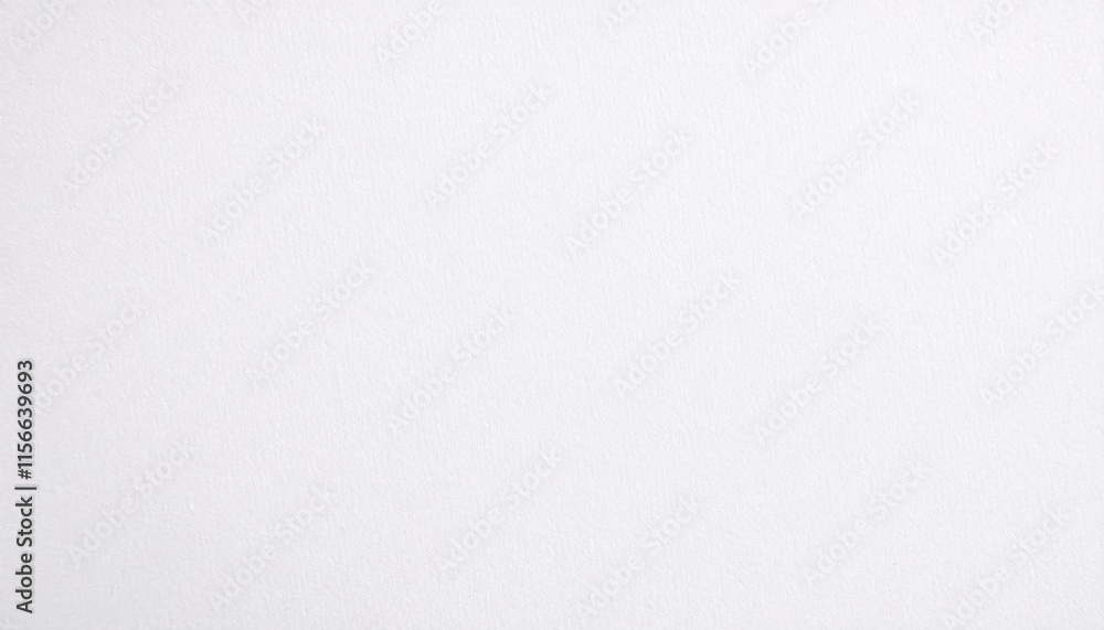 Poster close-up of bright white printer paper with smooth, flat, and minimalistic texture for clean design 