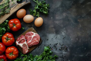 Fresh Ingredients for a Delicious Meal