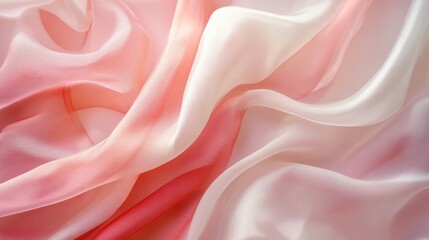 Obraz premium Light pale soft pastel abstract background. Color gradient ombre transition. Silk fabric. Luxury premium rich. Matte shimmer. Christmas, birthday, anniversary. Template.