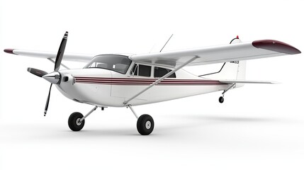Small Airplane, Propeller Plane, White Aircraft