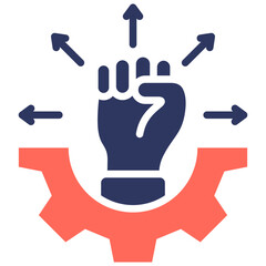 Obraz premium Technical Skills Icon