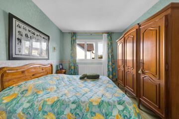 interior of a bedroom