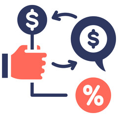 Fototapeta premium Bidding Icon