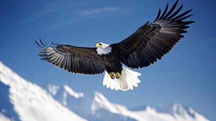 Obraz premium Eagle soars