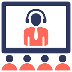 Teleconference Icon