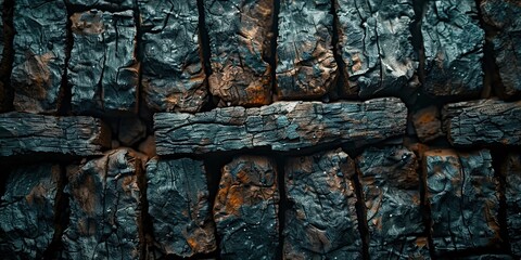 Design of dark wood background 